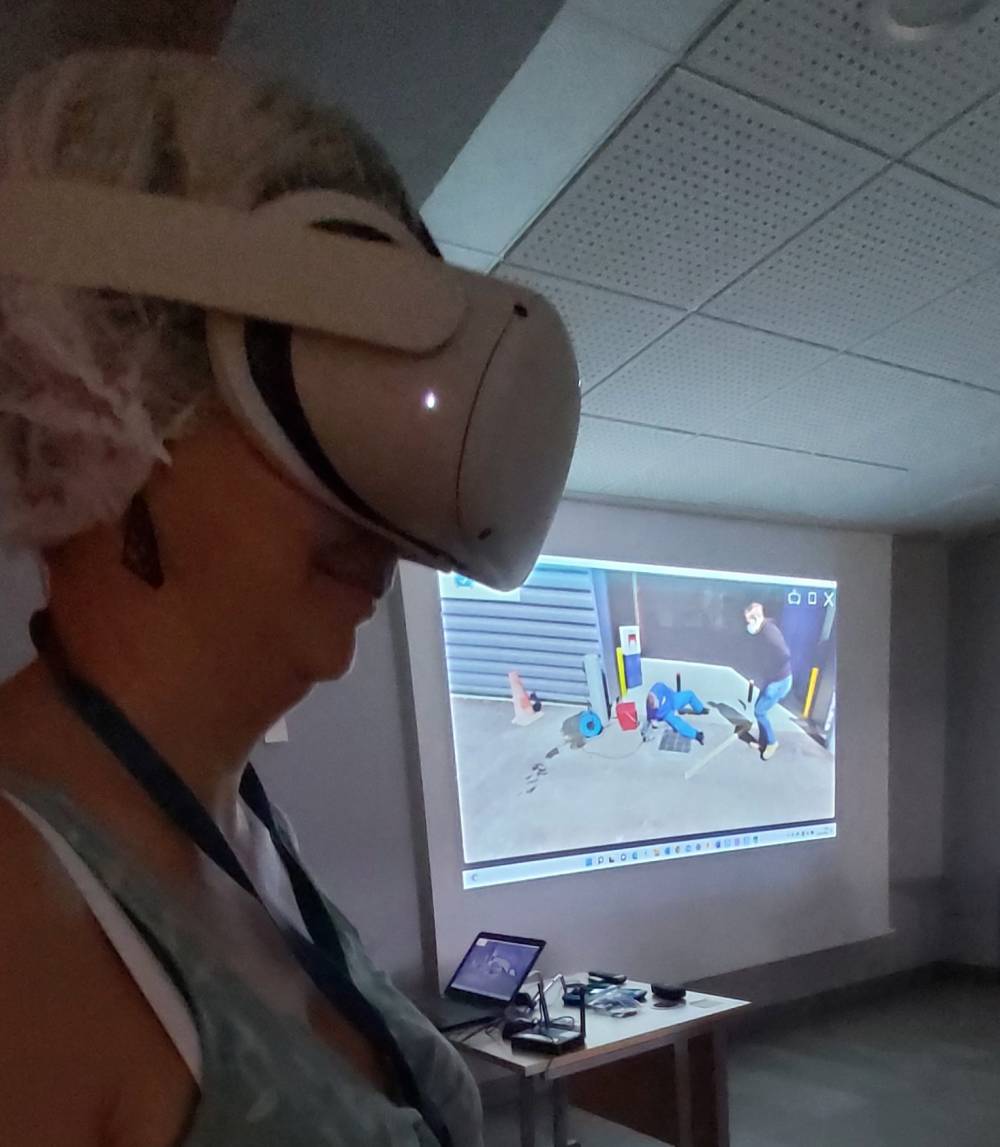 stagiaire en simulation