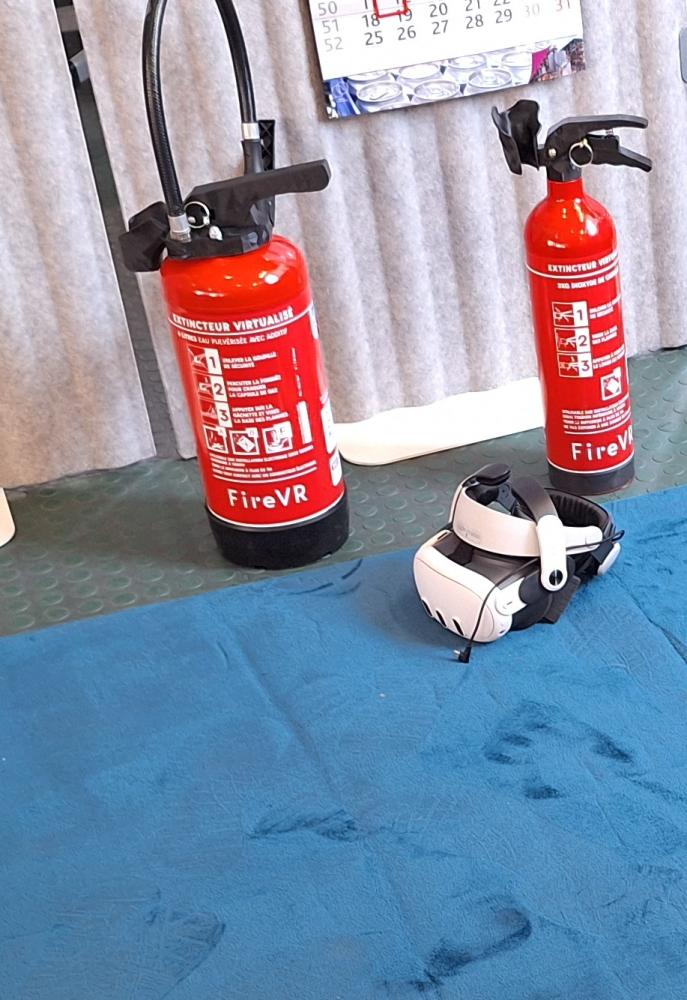 plan de défense incendie près de Montbéliard